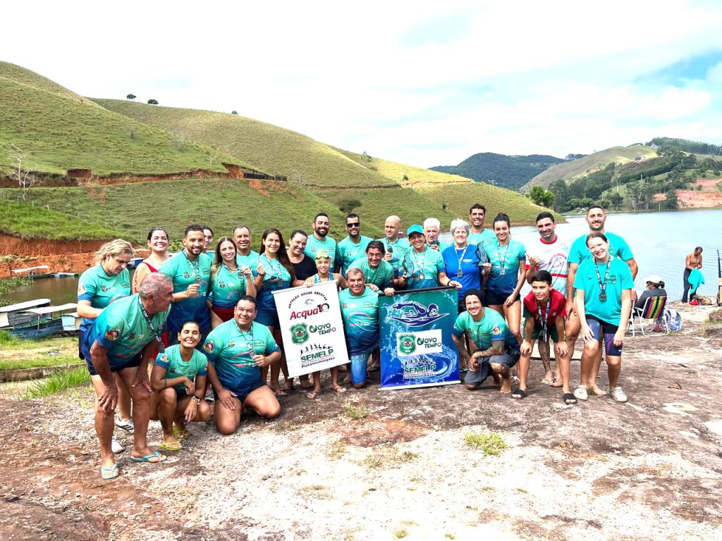 Equipe de Pinda conquista títulos na 4° etapa do Circuito Paulista de Águas Abertas