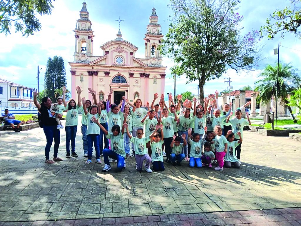 Crianças do Araretama participam de prova da Ginfanto