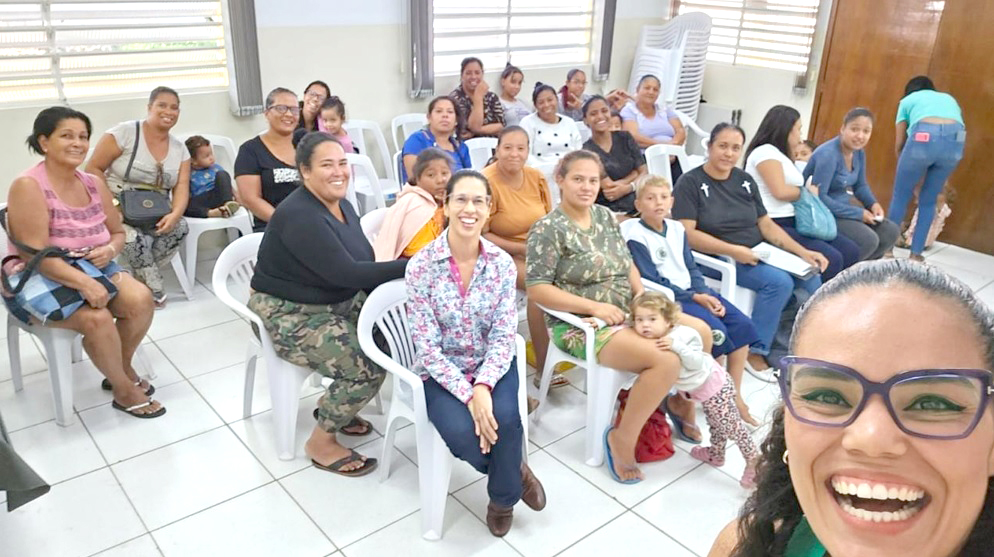 CRAS promovem Rodas de Conversa sobre alimentação saudável