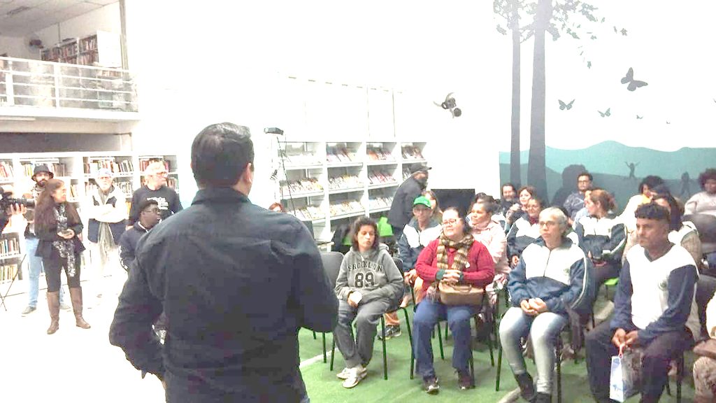 Cultura, arte e resistência movimentam biblioteca na ‘Quarta Cultural’