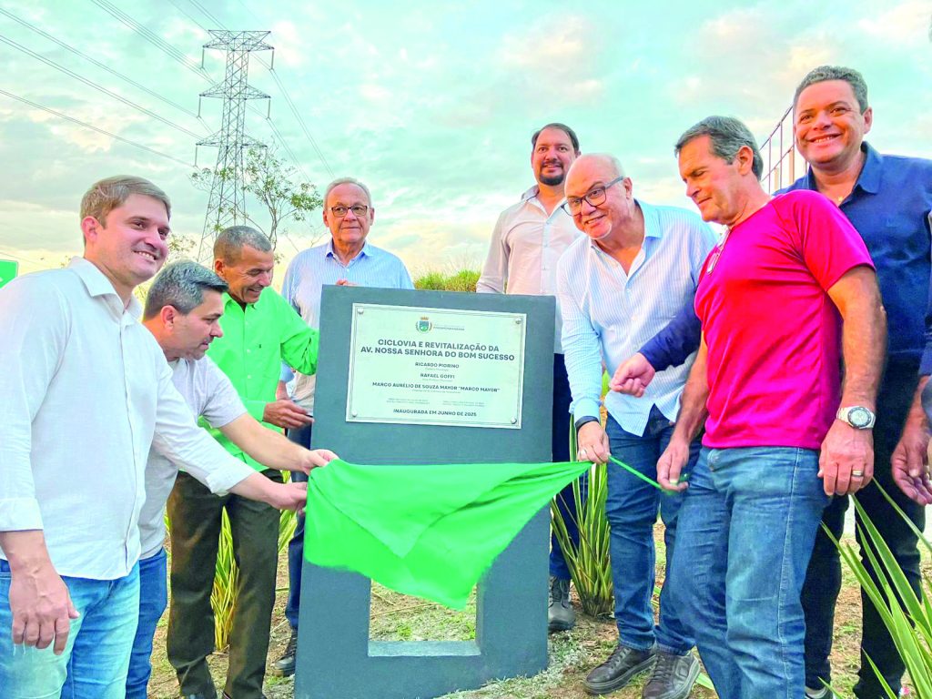 Prefeitura inaugura ciclovia e revitalização da ‘Nossa Senhora do Bom Sucesso’