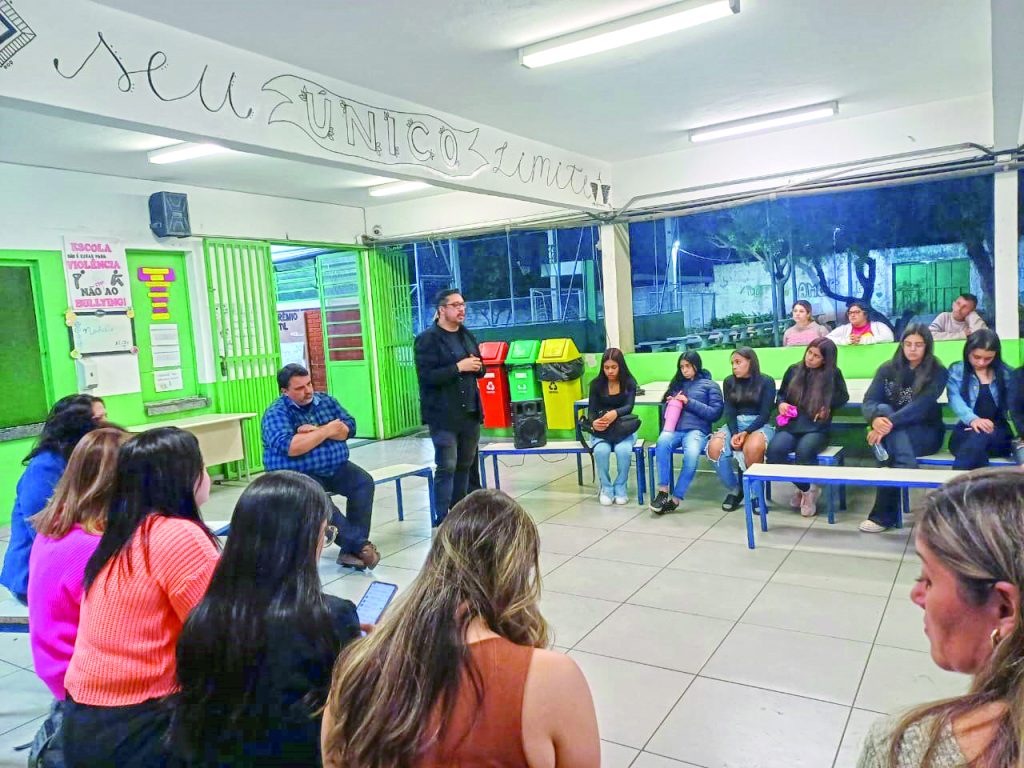 Cultura de Paz – Escola Professora Yolanda Bueno de Godoy promove debate sobre violências