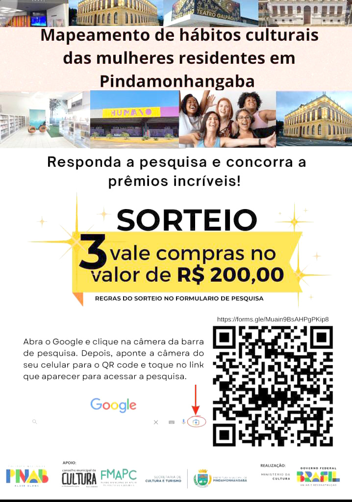 Pesquisa Cultural em Pindamonhangaba mapeia hábitos e vozes das mulheres da cidade