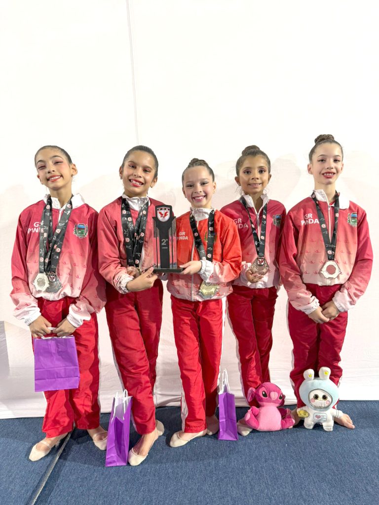 Ginástica Rítmica se destaca no Campeonato Estadual
