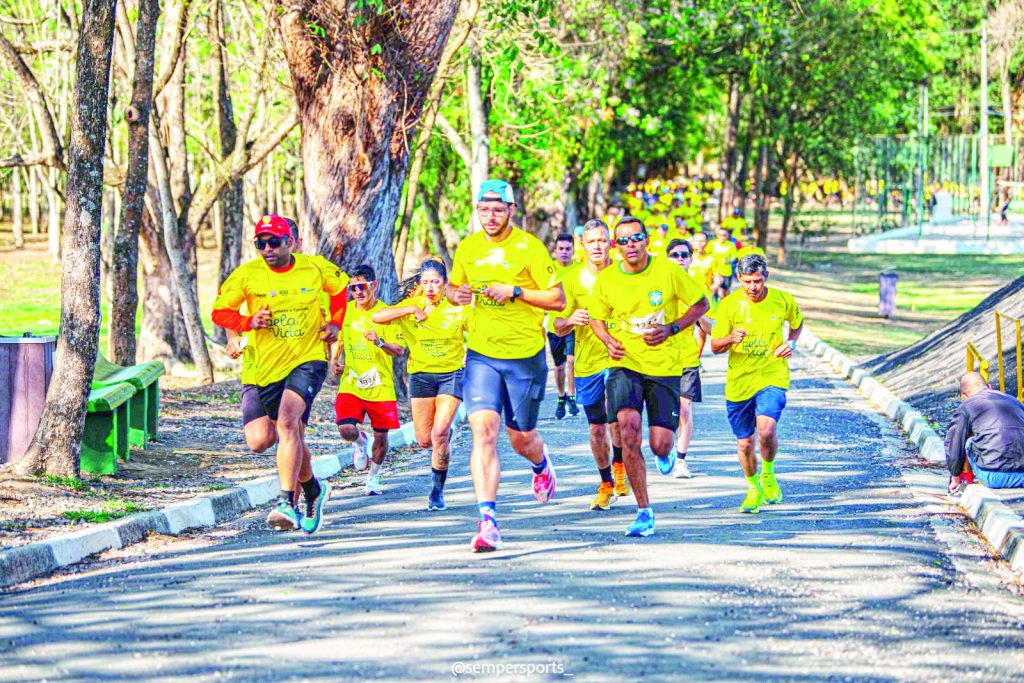 ‘Caminhada e Corrida Pela Vida’ reúne mais de 1.500 pessoas no Parque da Cidade