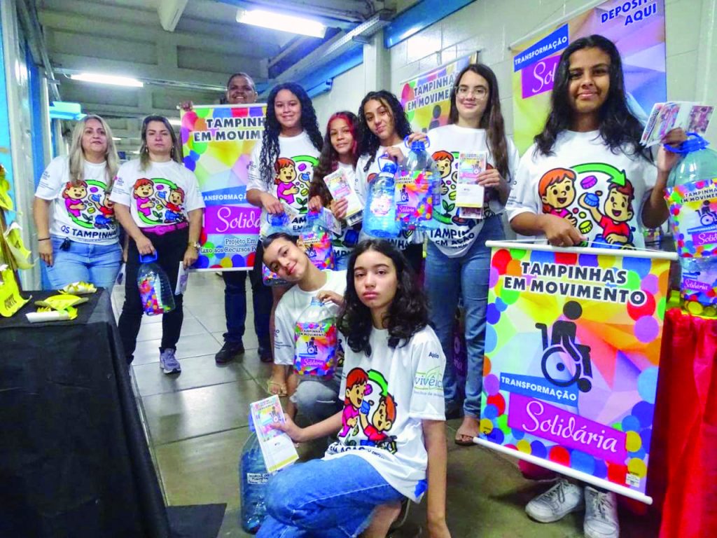 Projeto de ação: do lixo ao recurso pelo meio ambiente – ‘Tampinhas em Movimento’