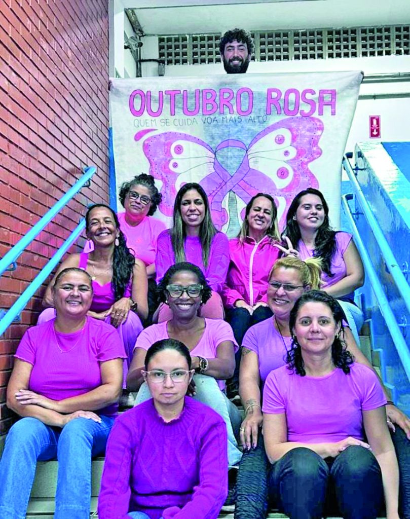 Escola Estadual Profª Célia Keiko realiza ação do Outubro Rosa com foco no autocuidado