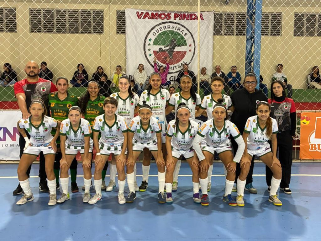 Guerreiras Pinda conquistam vitória importante no Paulista de Base de Futsal Feminino