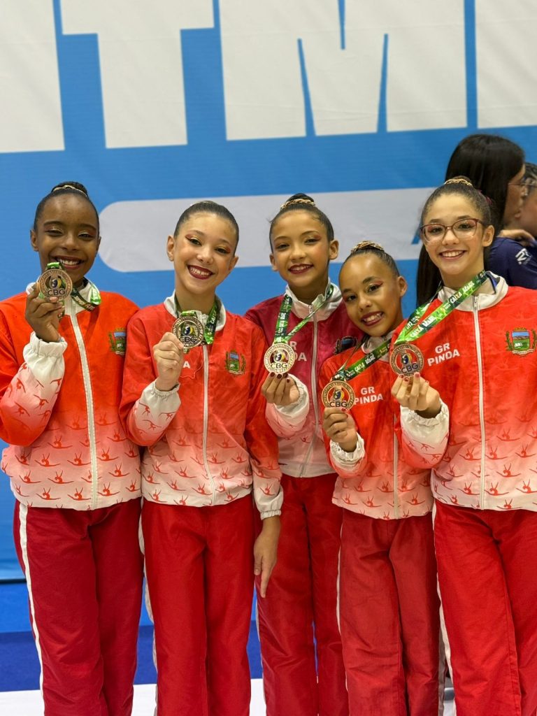 Ginastas de Pindamonhangaba conquistam excelentes resultados no Torneio Nacional