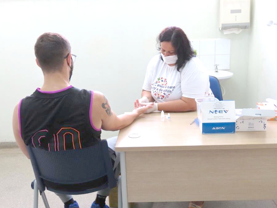 Pinda realiza ’18ª Campanha Fique Sabendo’ com testagem rápida e atendimento especial até sábado