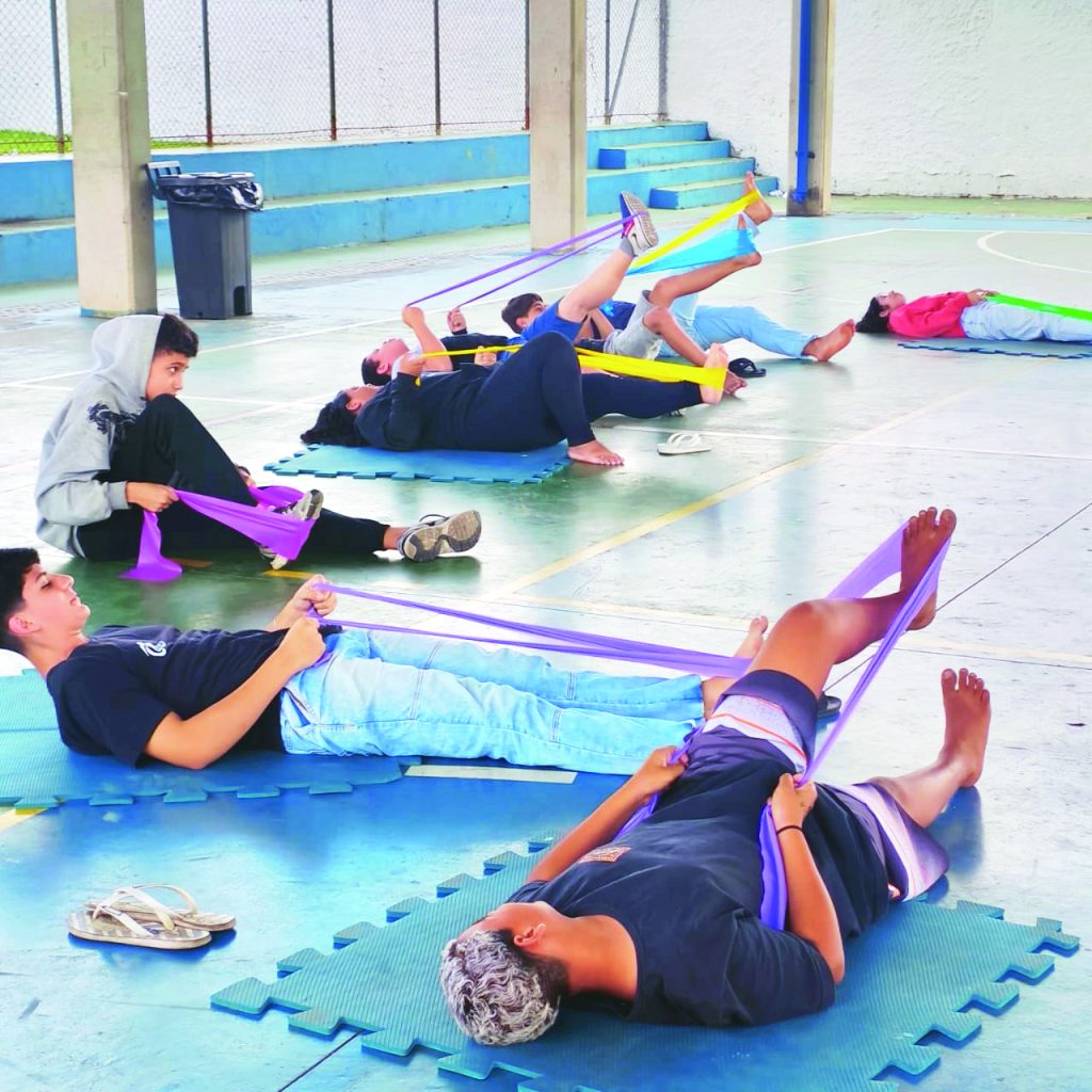 EE Ísis de Castro promove atividades de descompressão para alunos antes do Saresp