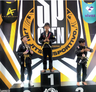 Kevyn Alexandre Oliveira brilha no Jiu-Jítsu e mostra a força do ‘Projeto Social Caca Lima’