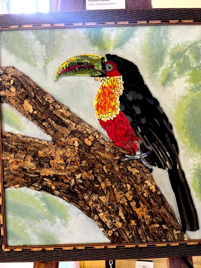 Museu recebe exposição “Um olhar de Pindamonhangaba pela arte do mosaico” até 11 de janeiro