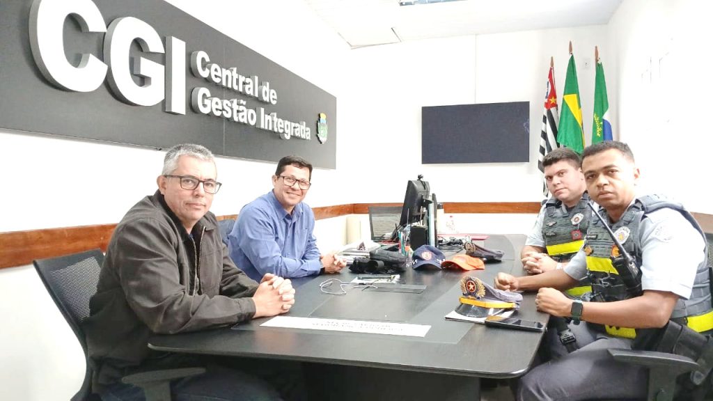 Secretaria de Segurança recebe representantes da Polícia Rodoviária Estadual