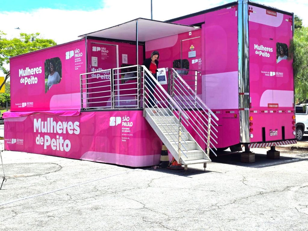 Carreta da Mamografia segue até sábado em Pinda