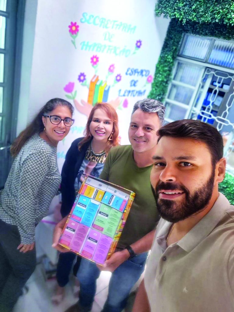 Projeto Cura Literária integra ação em Espaço de Leitura da Secretaria de Habitação