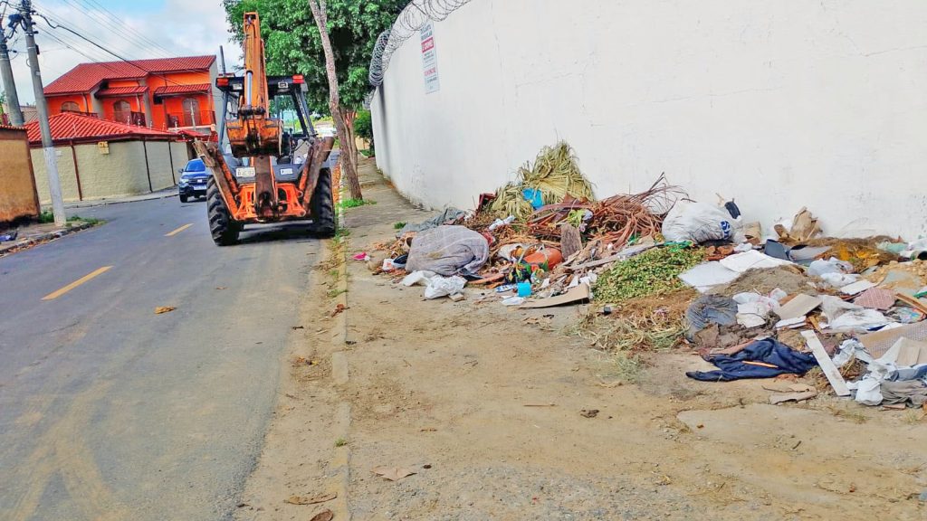 Prefeitura realiza limpeza de descarte irregular na região do CT Luiz Caloi
