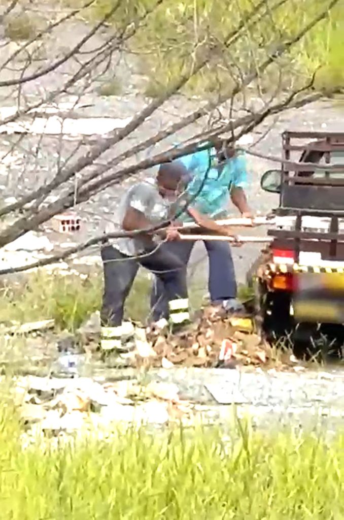 Após denúncia, Prefeitura multa morador de Tremembé que fazia descarte irregular no Parque das Palmeiras