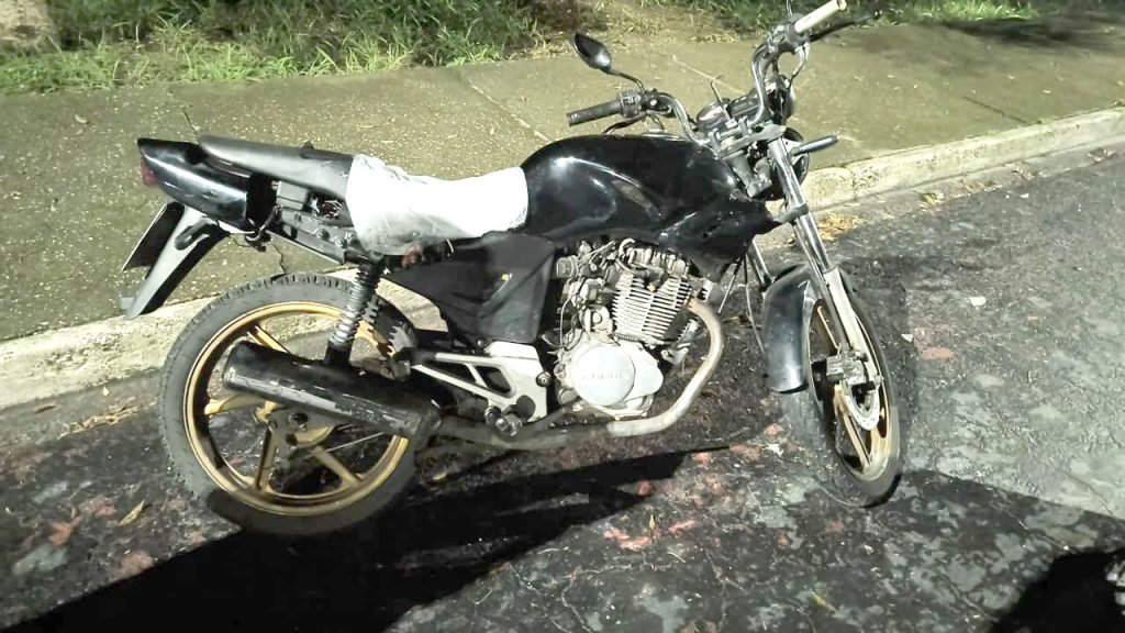 Câmeras de segurança e ação rápida da GCM frustram furto de moto no bairro Mombaça
