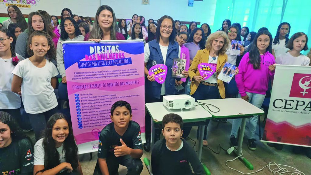 “Direito das Mulheres” Escola Antônia Carlota Gomes