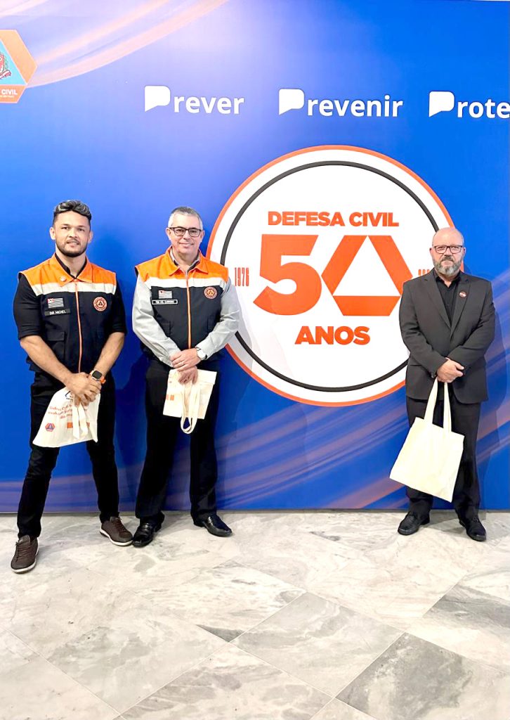 Pindamonhangaba marca presença na celebração dos 50 anos da Defesa Civil do Estado de São Paulo