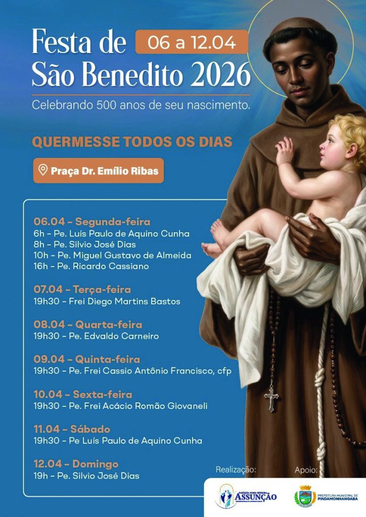 Semana Santa e Festa de São Benedito prometem transformar cidade em um Grande Cenário de Devoção e Tradição