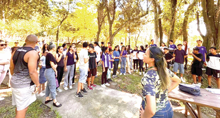 Monitoramento participativo transforma Bosque da Princesa em sala de aula ambiental