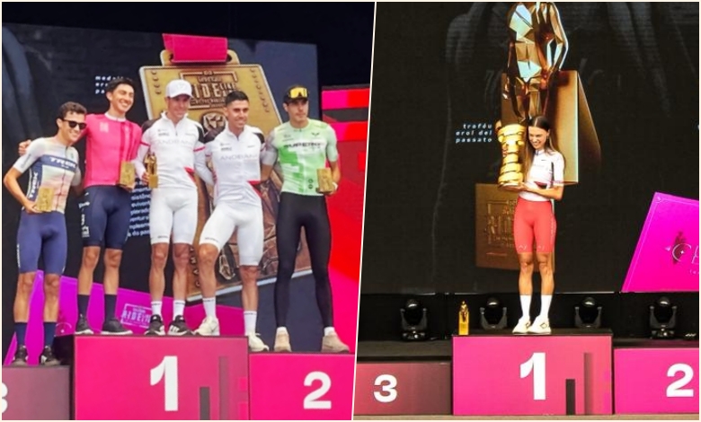Equipe de Ciclismo domina Giro d’Italia com dobradinha e vitória no feminino