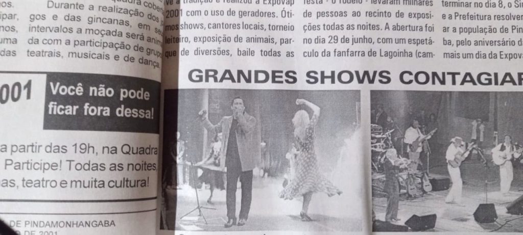 Expovap reunia grandes nomes da música em Pindamonhangaba