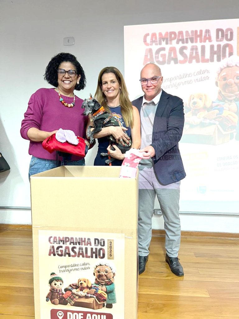 Campanha do Agasalho 2026 é lançada com rede de solidariedade para atender famílias e pets durante o inverno