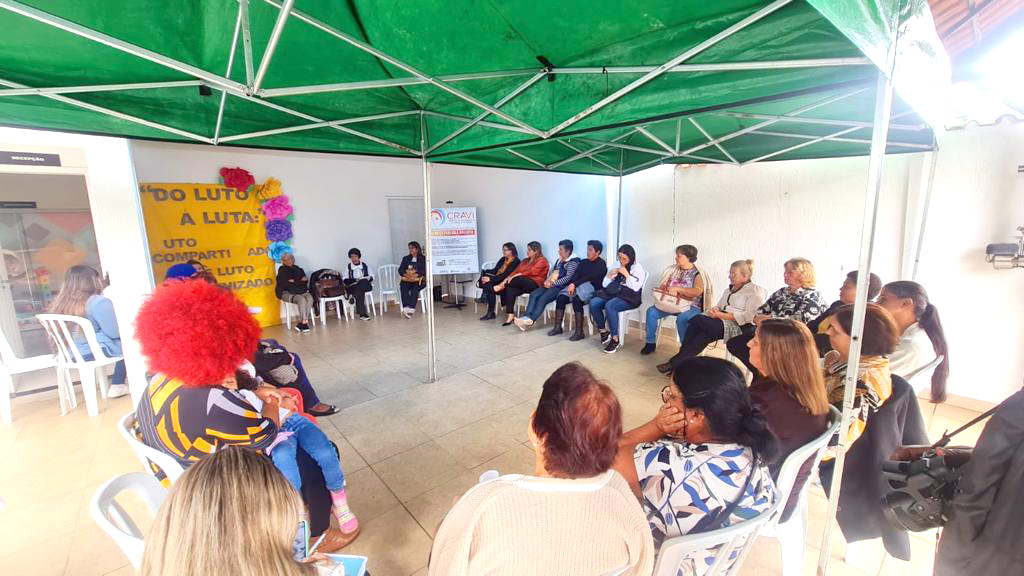 Secretaria de Assistência Social e Cravi promovem roda de conversa para mães enlutadas
