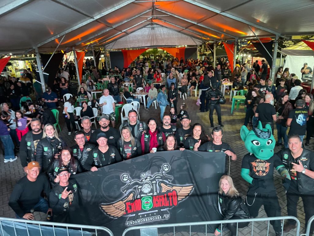 Moto Fest Ferro & Asfalto reúne centenas de pessoas em três dias de rock e motociclismo em Pinda