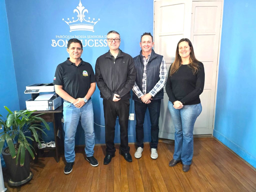 Visita técnica define detalhes para lançamento da Festa da Padroeira 2026