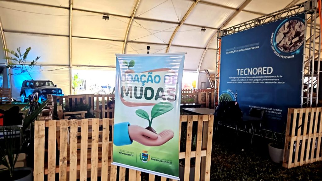 Secretaria de Meio Ambiente apresenta inovação sustentável e ações de educação ambiental na Expopinda 2026