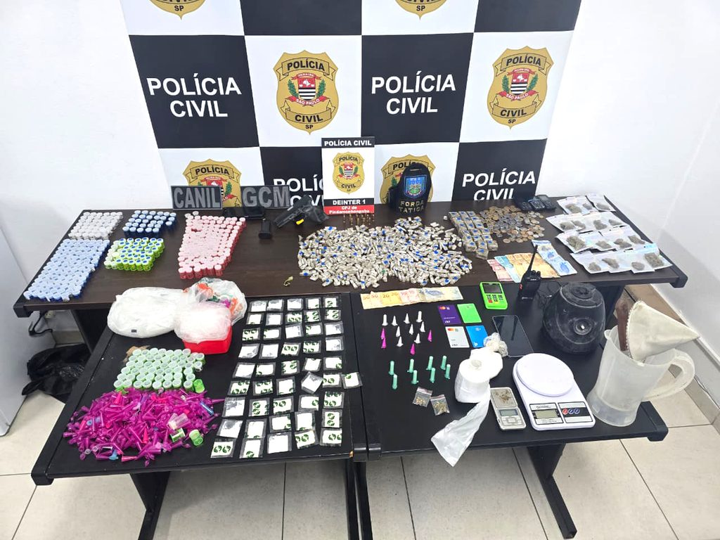 GCM apoia Polícia Civil em operação contra o tráfico de drogas e organizações criminosas