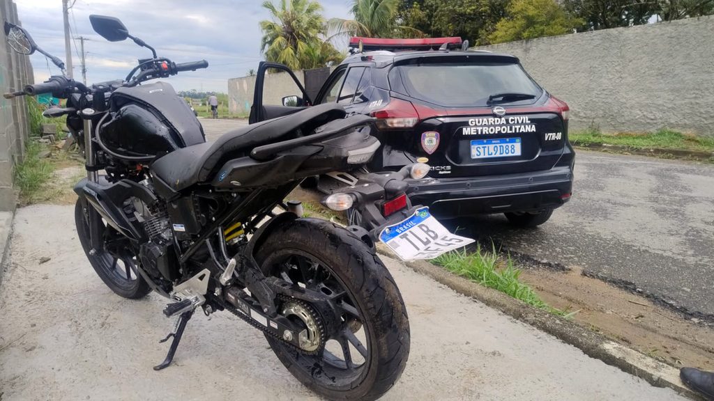 GCM localiza e recupera motocicleta furtada no Jardim Princesa