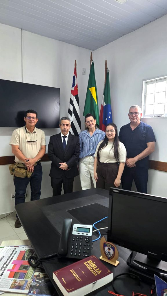 Segurança Pública de Pinda recebe Ministério Público para vistoria técnica