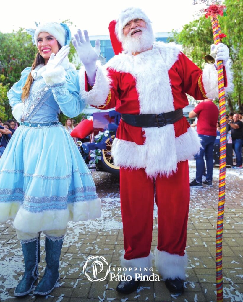 Papai Noel chega no Shopping Pátio Pinda neste domingo (1/11)